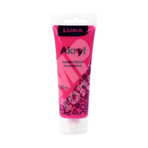 Barvy akrylové Luma, tmavě růžová, 75ml 1
