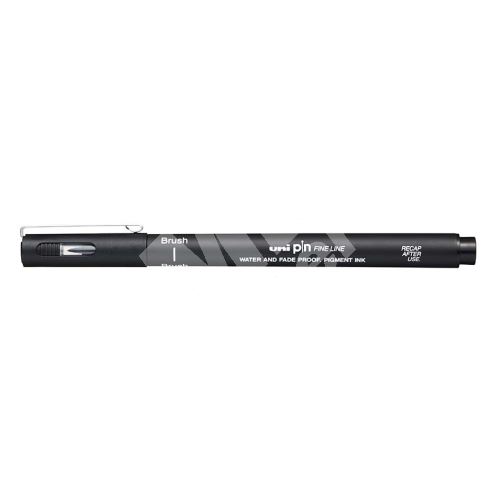 Uni Pin liner štětcový, PINBR-200, černý 1
