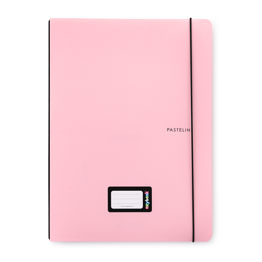 Sešit Oxybook A4 Pastelini, růžová