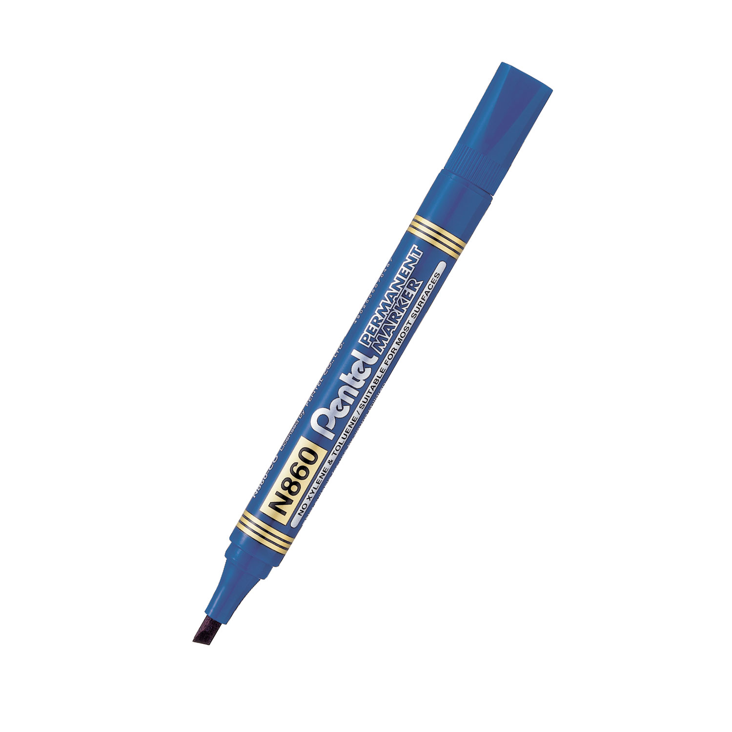 Popisovač Pentel Permanent Marker N860, permanentní, modrý