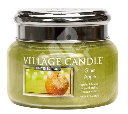Village Candle Vonná svíčka ve skle - Glam Apple, 11oz 1