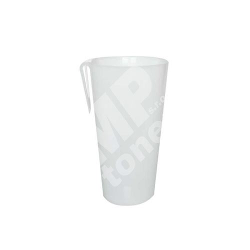 Kelímek Vraťák s klipem 500 ml, PP, bílý 1