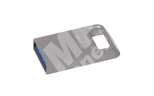 Kingston 64GB Data Traveler micro, USB flash disk 3.1/3.0, stříbrná 1
