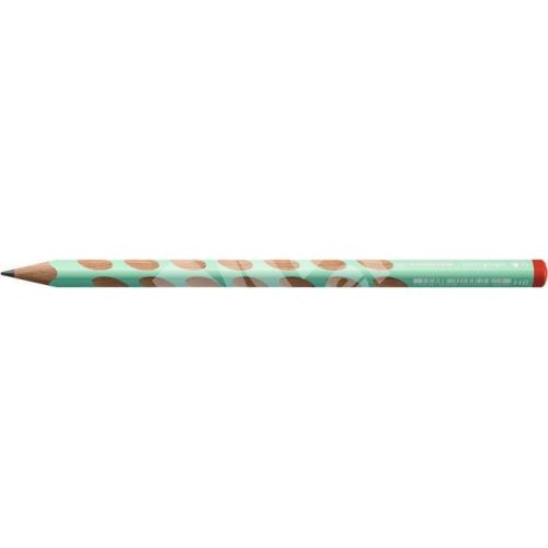 Grafitová tužka Stabilo Easygraph, trojhranná, pro praváky, HB, pastelová zelená 1