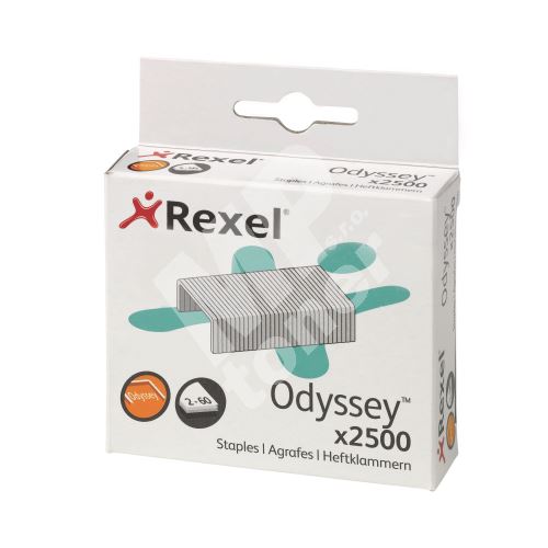 Spojovač Rexel Odyssey, drátky do sešívaček, 2500 kusů 1