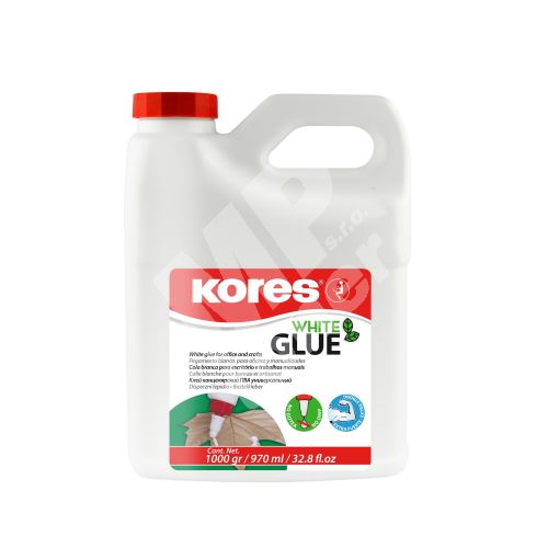 Lepidlo Kores White Glue 1000g 1