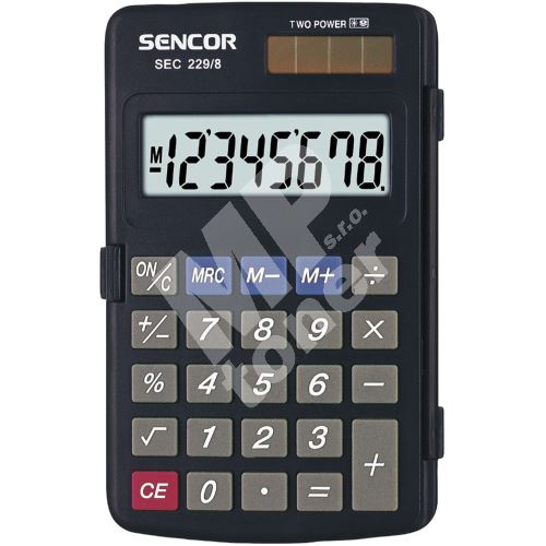 Kalkulačka Sencor SEC 229/8 Dual 1