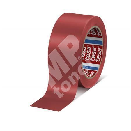 Vyznačovací páska na podlahy Professional, červená, 50 mm x 33 m, Tesa 1
