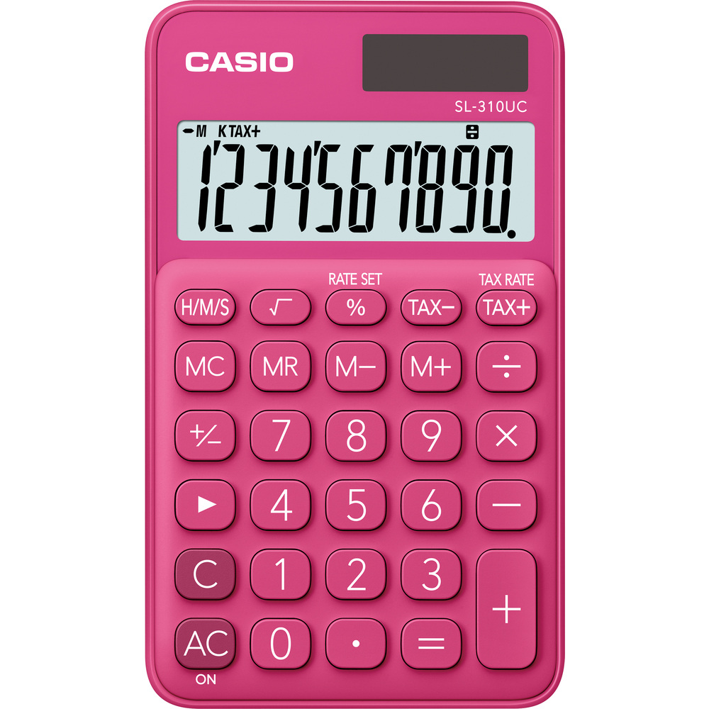 Kalkulačka Casio SL 310 UC RD, červená