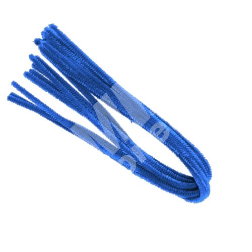 Drátek žinylka Luma 500 x 8mm, tmavě modrý 10ks 1