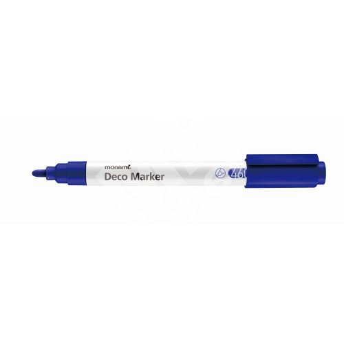 Popisovač Monami Deco Marker 460, hrot 2 mm, blue 1