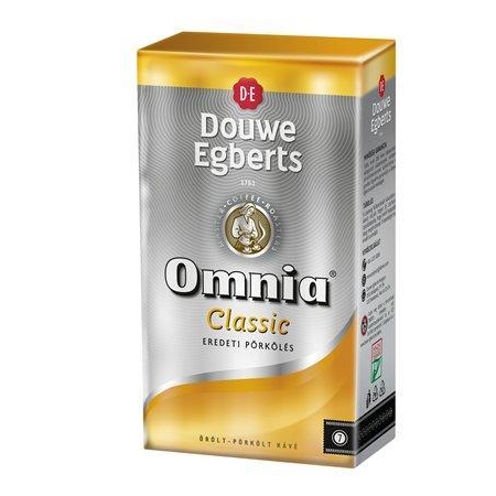 Káva Douwe Egberts Omnia, Classic, mletá, pražená, 250 g