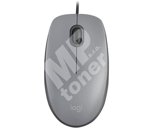 Myš Logitech M110 Silent USB gray 1