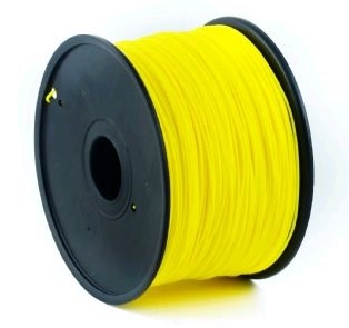 Tisková struna Gembird (filament) ABS, 1,75mm, 1kg, žlutá