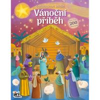 Samolepková knížka Vánoční příběh Samolepková knížka Vánoční příběh
