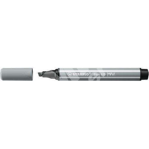 Fix Stabilo Pen 68 MAX, 1-5 mm, ledově šedá 1