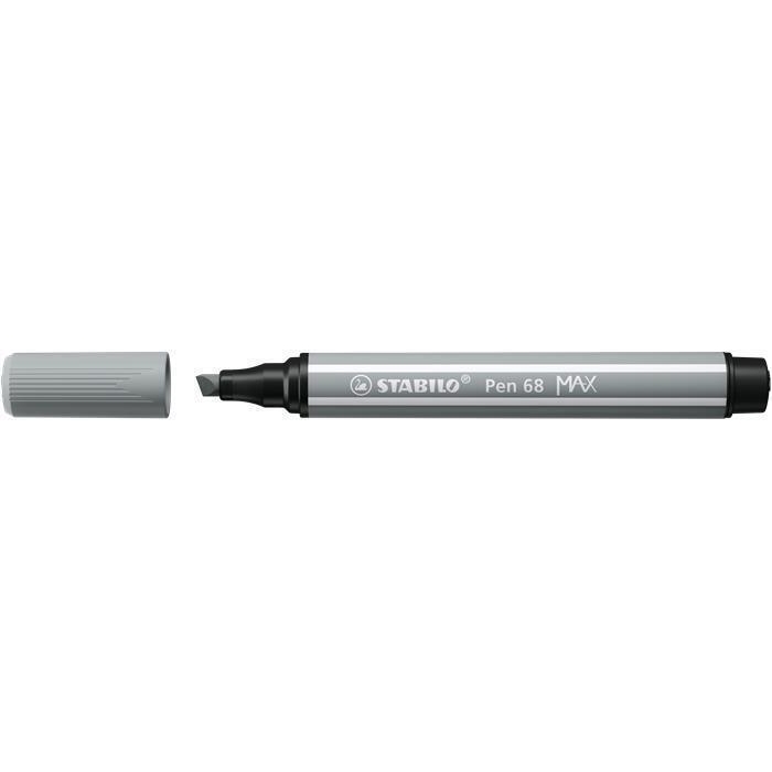 Fix Stabilo Pen 68 MAX, 1-5 mm, ledově šedá