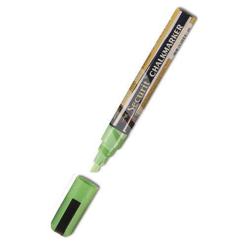 Střední křídový popisovač Securit, šířka hrotu 2-6 mm, zelený 2