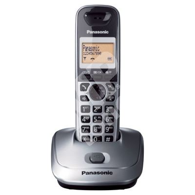 Bezšňůrový telefon Panasonic KX-TG2511FXM stříbrný 1