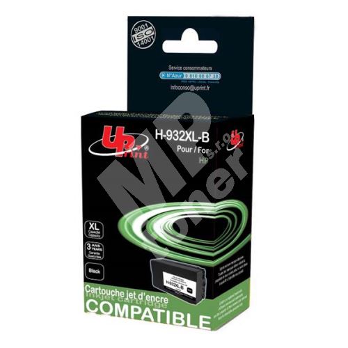 Cartridge HP CN053AE, No.932XL, black, UPrint 1