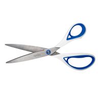 Nůžky kancelářské Spoko Ergonomy, 21 cm, asymetrické, bílomodré 3 (2)