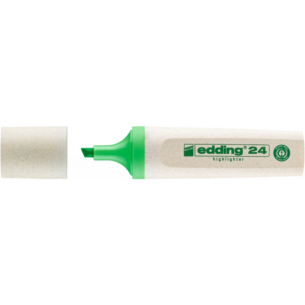 Zvýrazňovač Edding 24 EcoLine, světle zelená