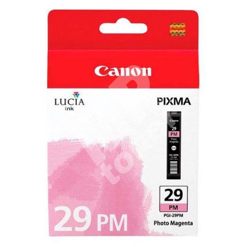 Cartridge Canon PGI-29PM, 4877B001, photo magenta, originál 1