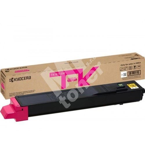 Toner Kyocera TK-8115M, magenta, 1T02P3BNL0, originál 1