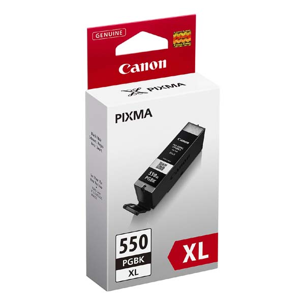 Inkoustová cartridge Canon PGI-550Bk XL, iP7250, MG5450, MG6350, black, 6431B001, originál
