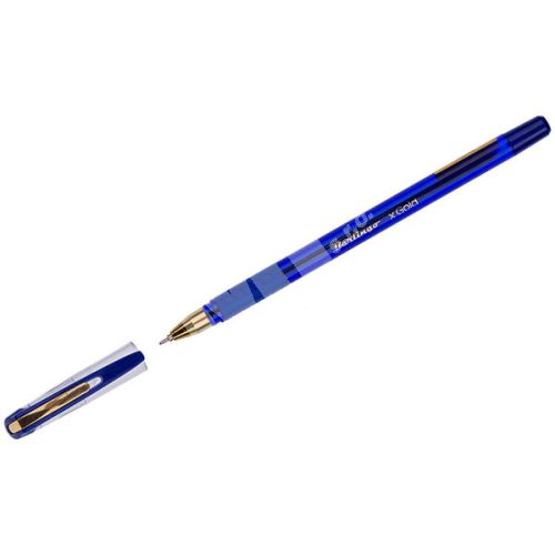Kuličkové pero Berlingo XGold, 12ks, 0.7mm, modré 1