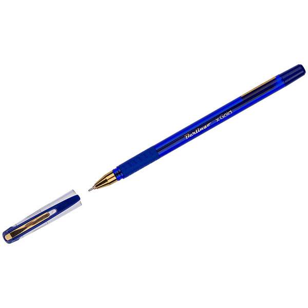 Kuličkové pero Berlingo XGold, 12ks, 0.7mm, modré