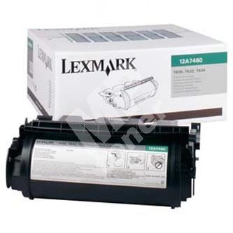 Toner Lexmark T630, 12A7460, originál 1