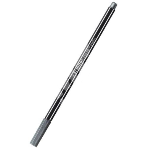 Fix Pen 68 metallic, stříbrná, 1 mm, STABILO 1