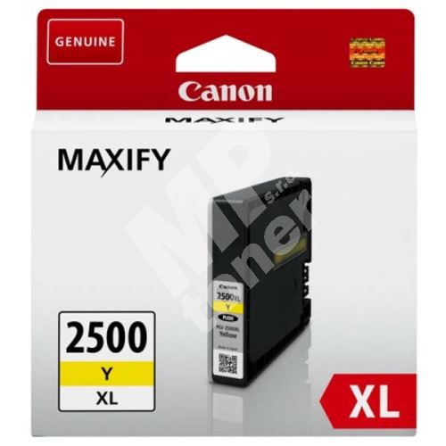 Cartridge Canon PGI-2500XL, yellow, 9267B001, originál 1