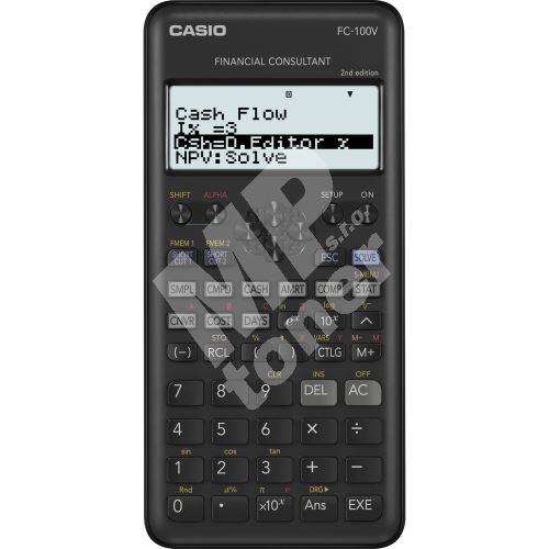 Casio finanční kalkulátor FC 100 V 2E 1