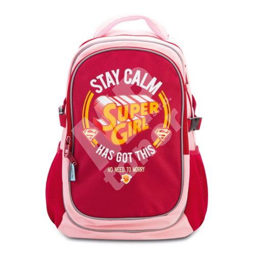 Školní batoh s pončem Supergirl, Stay Calm 1