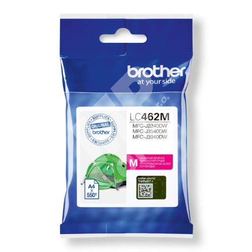 Cartridge Brother LC-462M, magenta, originál 2