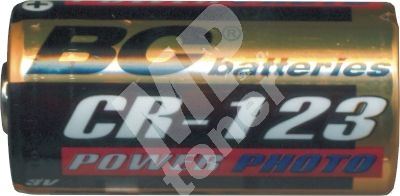 Baterie lithiová válcová Photo 3V baterie Gold BC CR123 1