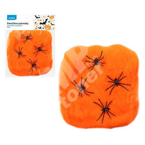 Pavučina Luma, 60g, oranžová 1