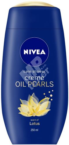 Nivea Creme Oil Pearls Lotus pečující sprchový gel 250 ml 1