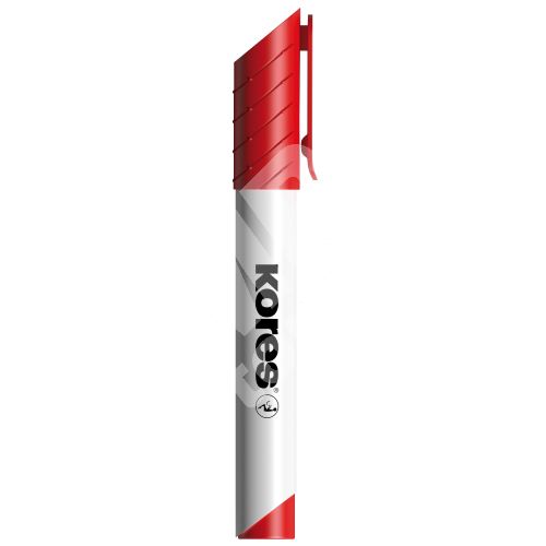 Kores K-Marker popisovač na bílé tabule a flipcharty, zkosený hrot 3-5 mm, červený 1