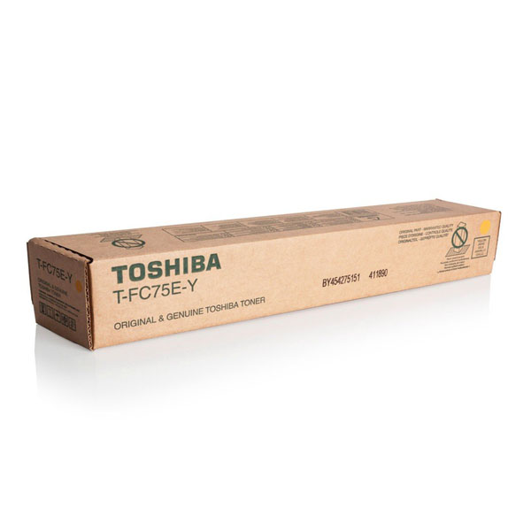Toner Toshiba T-FC75EY, e-studio 5560c, 6570c, S5560, yellow, 6AK00000254, originál