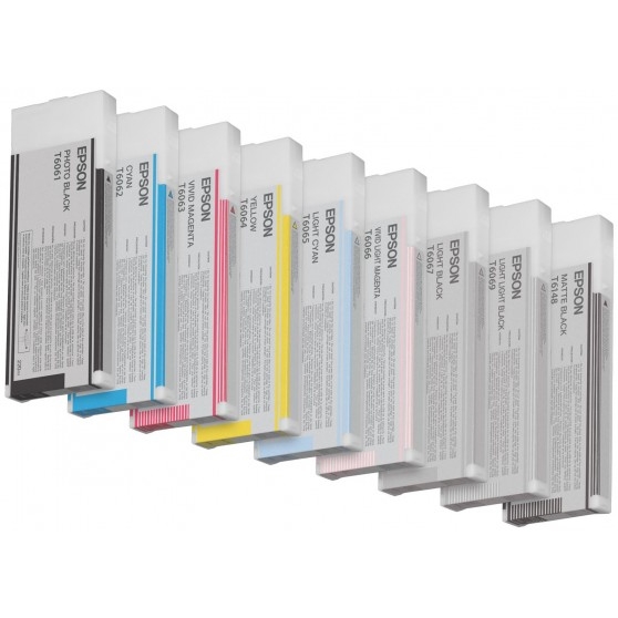 Inkoustová cartridge Epson C13T606700, Stylus Pro 4800, 4880, light černá, originál