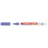 Křídový popisovač Edding 4085, na sklo a tabule, metalicky fialový Křídový popisovač Edding 4085, na sklo a tabule, metalicky fialový