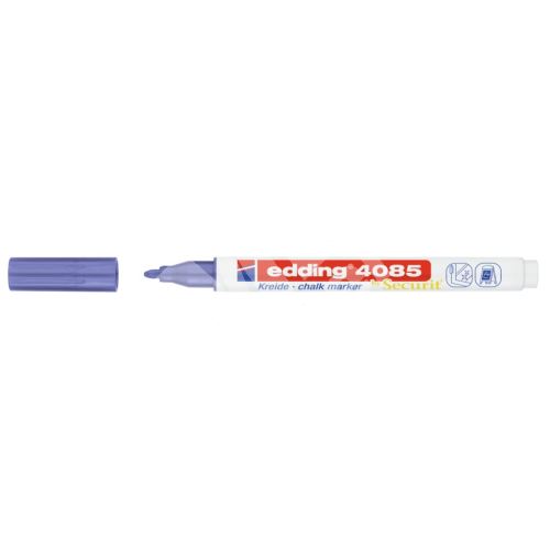 Edding 4085 křídový fix na sklo a tabule, metalicky fialová 1