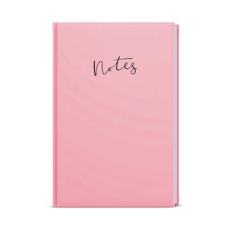 Notes linkovaný A5, Lamino Pastel - růžová