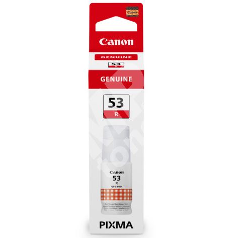 Inkoustová cartridge Canon GI-53R, Pixma G550, G650, 4717C001, red, originál 1