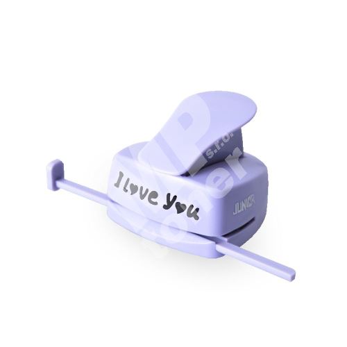 Vykrajovátko ozdobných tvarů, I Love you 1