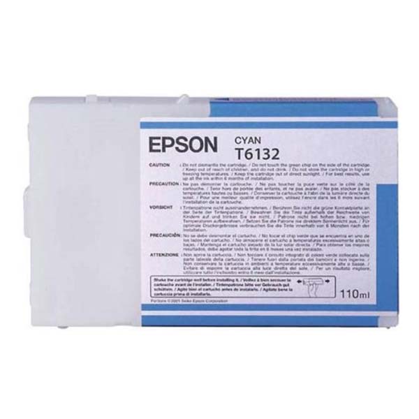 Inkoustová cartridge Epson C13T613200, Stylus Pro 7600, 9600, 4000, cyan, originál
