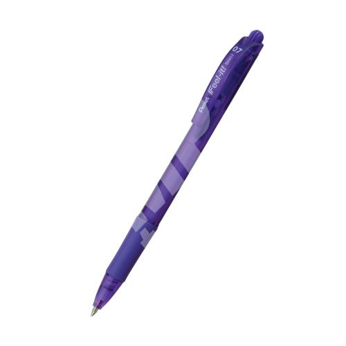 Pentel iFeel-It! BX417, kuličkové pero, fialové 1